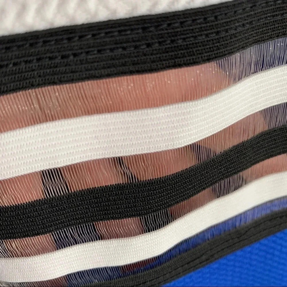 **NEW A’GACI Colorblock Sleeveless Bodycon Dress - Picture 5 of 8